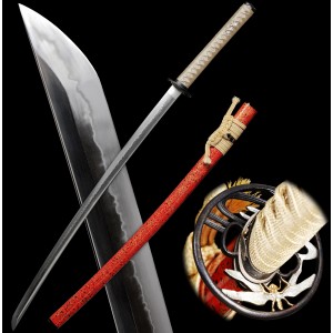 Japanese Samurai Clay Tempere T10 Steel Top Saka Choji Hamon Blade Katana Sword