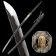 Clay Tempered T10 Steel Japanese Samurai Katana Sword Full Tang Blade