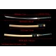 Handmade  Japanese Katana Clay Tempered T10 Steel Full Tang Blade Sword 