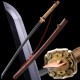 Clay Tempered Folded Kobuse Japanese WW2 Shin Gunto Katana Sword