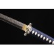 Japanese Samurai Real Katana Swords Clay Tempered L6 Steel Hitatsura Hamon Razor Sharp Full Tang Blade