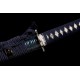 Japanese Samurai Real Katana Swords Clay Tempered L6 Steel Hitatsura Hamon Razor Sharp Full Tang Blade