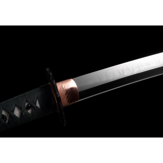 Japanese Shinken Traditional Sashikomi Polish Tamahagane Steel Samurai Katana Swords Razor Sharp Choji Hamon Blade