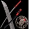 Japanese Katana Swords Clay Tempered Hitatsura Choji Hamon Samurai Sword Razor Sharp Blade