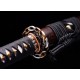 Japanese Katana Hand Forged Clay Tempered L6 Steel Hitatsura Hamon Blade Samurai Sword