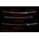 Handmade Clay Tempered T10 Steel Japanese Katana Samurai Swords Razor Sharp Full Tang Blade