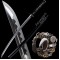 Handforge Folded Steel Japanese Katana Samurai Sword Full Tang Blade