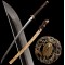 Full Tang Samurai Katana Swords Clay Tempered T10 Steel Choji Hamon Razor Sharp Blade