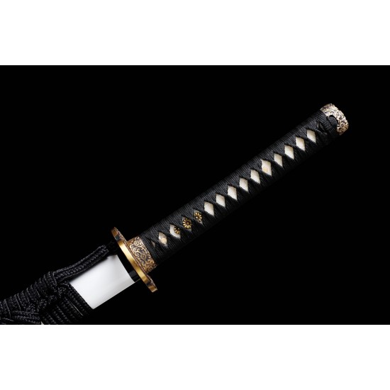 Handmade Traditional Japanese Samurai Katana Swords Clay Tempered L6 Steel Razor Sharp Full Tang Blade