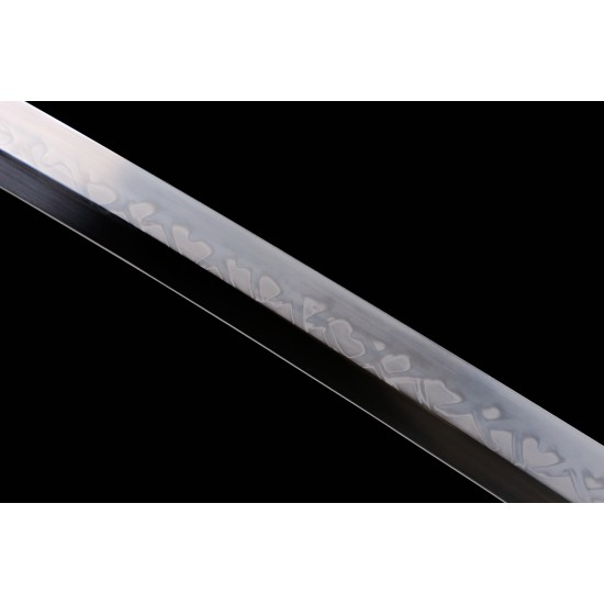 Handmade Traditional Japanese Samurai Katana Swords Clay Tempered L6 Steel Razor Sharp Full Tang Blade