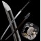 Japanese Samurai Katana Swords Clay Tempered Kobuse Folded Steel Razor Sharp Full Tang Blade