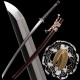 Japanese Katana Swords Clay Tempered L6 Steel Suguha Hamon Samurai Sword Razor Sharp Blade