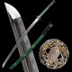 Traditional Clay Tempered Kobuse Folded Steel Blade Japanese Samurai Katana Swords