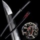 Handmade Clay Tempered Japanese Katana Samurai Sword Kobuse Folded Steel Sharp Blade