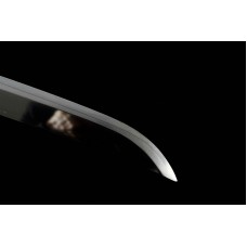Handmade Clay Tempered L6 Steel Japanese Samurai Katana Sword Razor Sharp Suguha Hamon