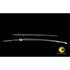 Clay Tempered T10 Steel Choji Japanese Samurai Katana Functional Sword Sharp
