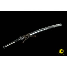 Hand Forged Clay Tempered T10 Steel Choji Hamon Blade Japanese katana Samurai Sword