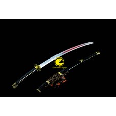 Battle Ready Razor Sharp Japanese Samurai Tachi Sword Clay Tempered Kobuse Folded Steel Razor Sharp