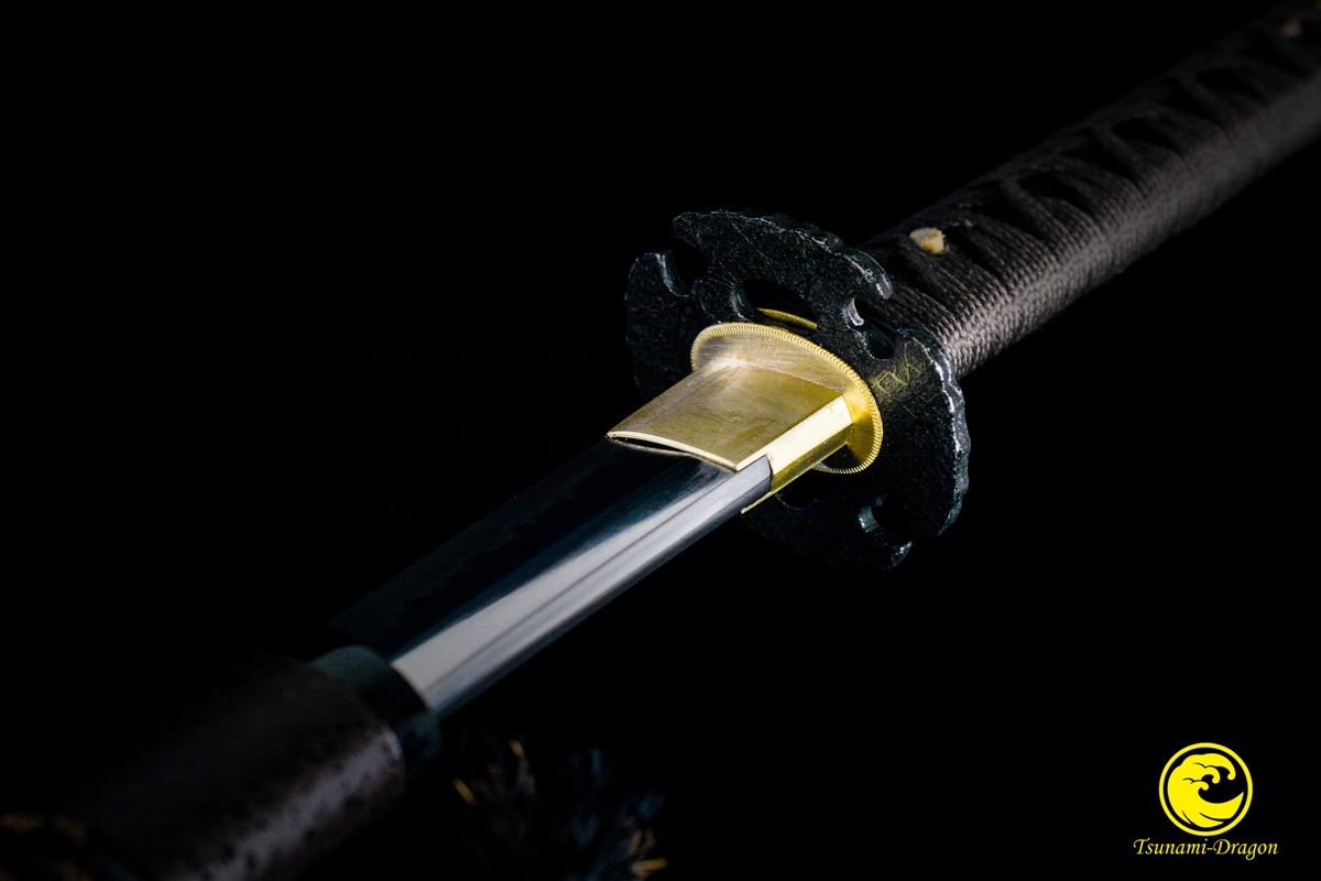 Japanese Samurai Clay Tempered T10 Choji Hamon Razor Sharp Blade Katana Sword