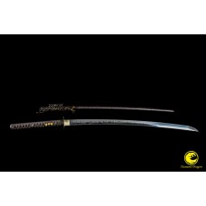 Battle Ready Clay Tempered T10 Steel Choji Hamon Razor Sharp Blade Japanese Samurai Katana Sword Full Tang