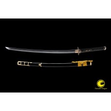 Handmade Battle Ready Clay Tempered T10 Steel Japanese Katana Samurai Sword Full Tang Razor Sharp Blade Sword