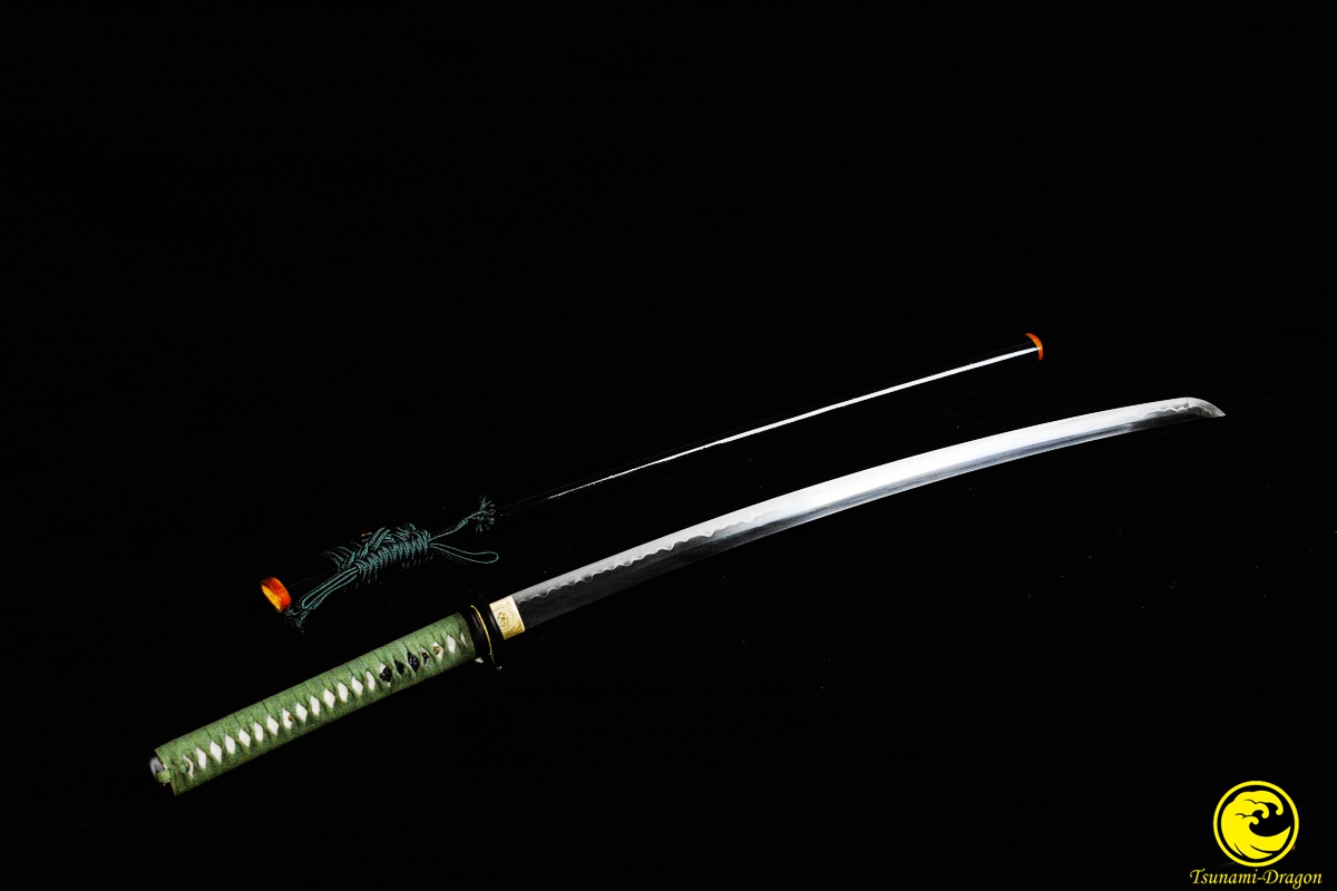 Battle Ready Clay Tempered Japanese Shihozume Lamination Folded Steel Razor Sharp Blade Sword