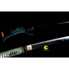Battle Ready Clay Tempered Japanese Shihozume Lamination Folded Steel Razor Sharp Blade Sword