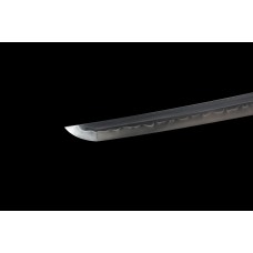 Clay Tempered Kobuse Folded Steel Japanese Samurai Tachi Katana Sword Full Tang Razor Sharp Blade