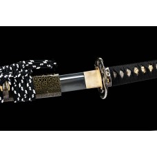 Japanese Kobuse Lamination Folded Steel Razor Sharp Blade Sword