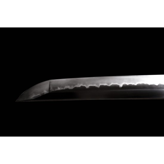 Full Tang Shinken Samurai Katana Swords Clay Tempered L6 Steel Full Tang Razor Sharp Blade