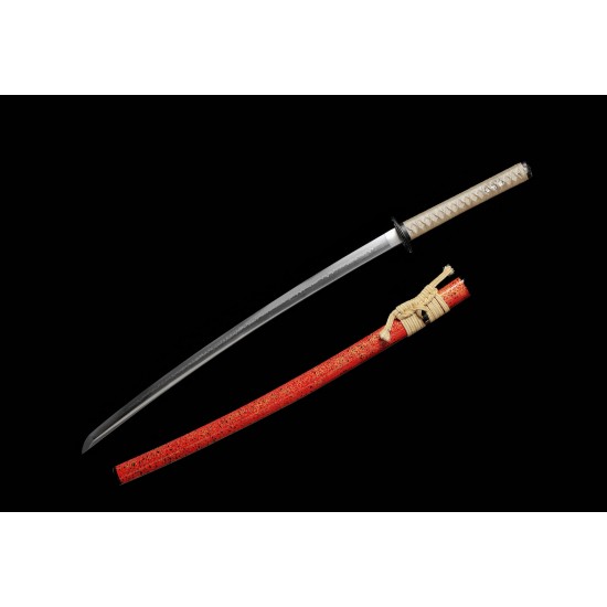 Japanese Samurai Clay Tempere T10 Steel Top Saka Choji Hamon Blade Katana Sword