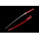 Traditional Clay Tempered T10 Steel Full Tang Blade Japanese Samurai Katana Sword Shinken