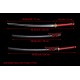 Handforge Battle Ready Clay Tempered T10 Steel Blade Japanese Katana Samurai Swords Handforge Battle Ready Clay Tempered T10 Steel Blade Japanese Katana Samurai Swords