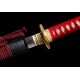 Handforge Clay Tempered T10 Steel Razor Sharp Full Tang Blade Japanese Katana Samurai Swords