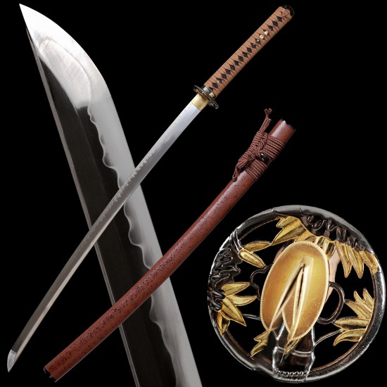 Clay Tempered  Japanese Samurai Katana Swords T10 Steel Battle Ready Blade Razor Sharp