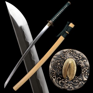 Clay Tempered T10 Steel Blade Battle Ready Japanese Katana Sword 
