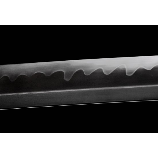 Clay Tempered T10 Steel Blade Battle Ready Japanese Katana Sword 