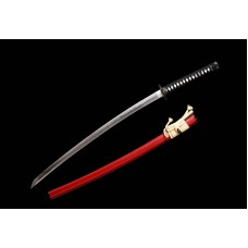 Handmade Battle Ready Clay Tempered Japanese Katana Sword Samurai Top Choji Hamon Full Tang Blade
