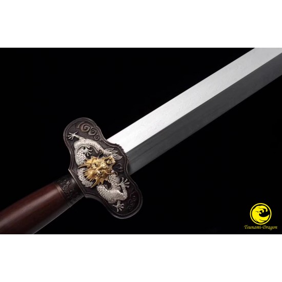 Top Collection Handmade Chinese Sword Jian Folded Steel Full Tang Blade Razor Sharp 