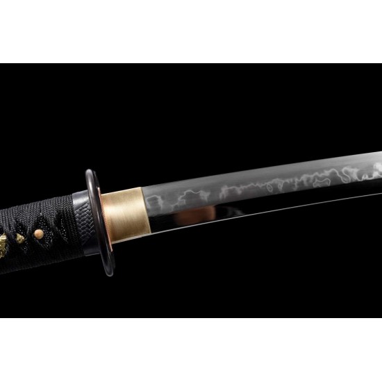 Clay Tempered Tameshigiri Japanese Samurai Katana Razor Sharp Sword Full Tang