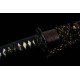 Japanese Katana Clay Tempered T10 Steel Blade Samurai Sword Snake Razor Sharp