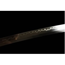 Battle Ready Japanese Katana Clay Tempered T10 Steel Blade Samurai Sword Snake Razor Sharp