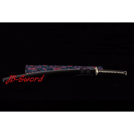Clay Tempered Soshu Kitae Blade Japanese Katana Sword Hishigami Razor Sharp Hot