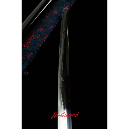 Clay Tempered Soshu Kitae Blade Japanese Katana Sword Hishigami Razor Sharp Hot