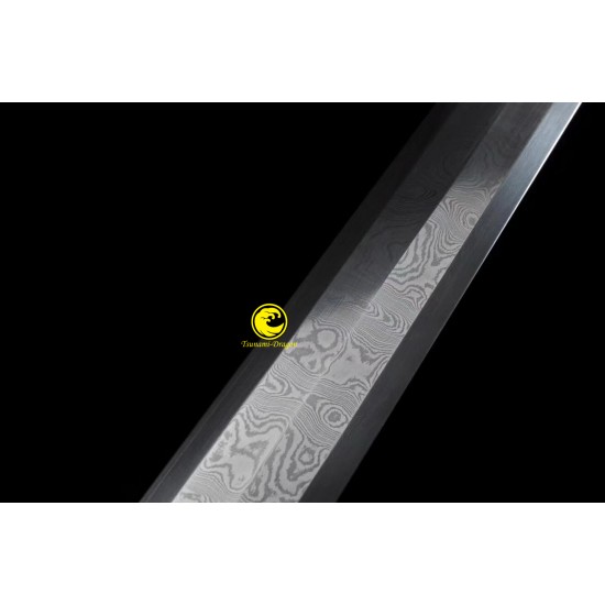 Chinese Sword Jian T10 Folded Steel Full Tang Blade Razor Sharp Handmade