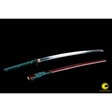 Battle Ready Razor Sharp Clay Tempered Japanese Samurai Katana T10 Steel Cutting Blade Sword Full Tang