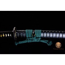 HandMade Clay Tempered Battle Ready Japanese Samurai T10 Steel Katana Sword Full Tang Tameshigiri