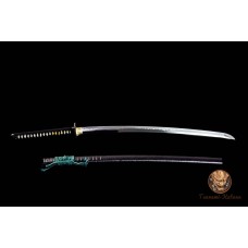HandMade Clay Tempered Battle Ready Japanese Samurai T10 Steel Katana Sword Full Tang Tameshigiri