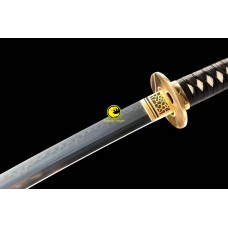 Japanese Battle Ready Clay Tempered Samurai Katana T10 Steel Blade Sword Sharp