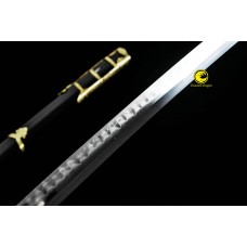 Handmade Clay Tempered Shihozume Blade Japanese Katana Tachi Samurai Sword 